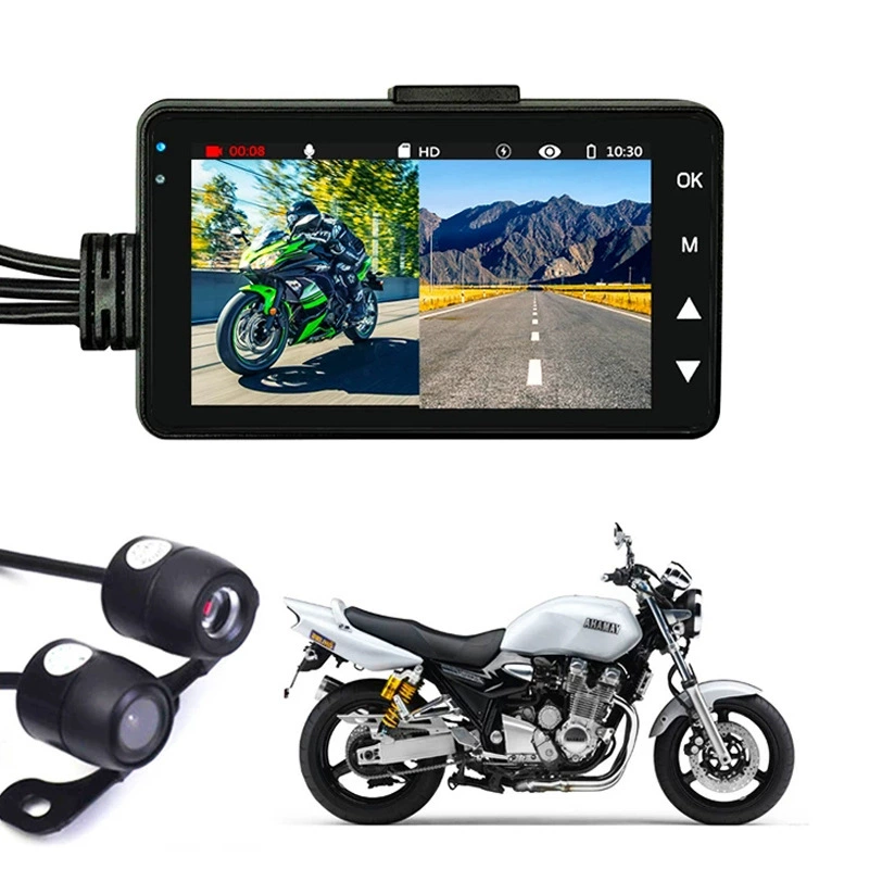 Entry Dual-Camera Motorcycle DVR